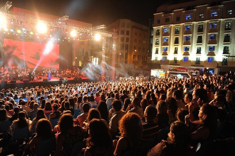 Nancy Ajram at Beirut Holidays